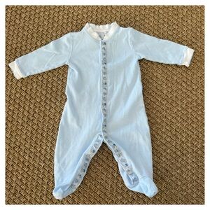 ROYAL BABY Blue Ducks Footie Pajamas